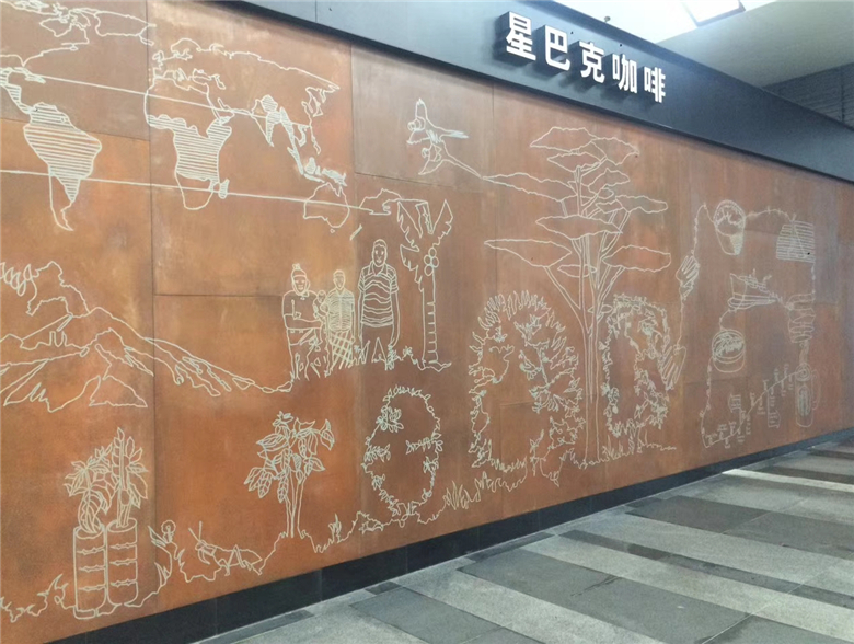 桐庐耐候钢幕墙